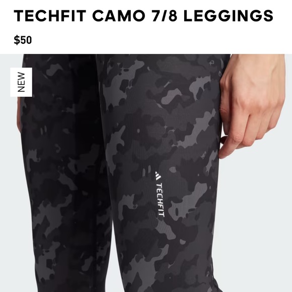 Adidas Techfit Camo 7/8 tights - Picture 6 of 11